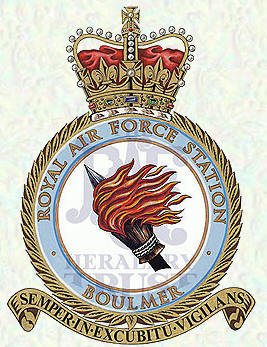 RAF Boulmer badge