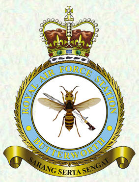 RAF Butterworth badge