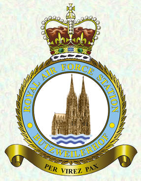 RAF Butzweilerhof badge