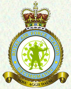 RAFSU Decimomannu badge