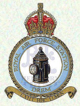 RAF Drem badge