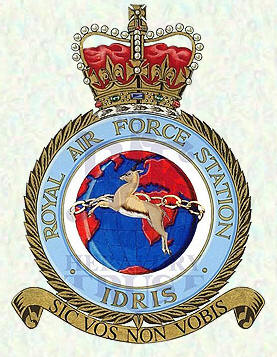 RAF Idris badge
