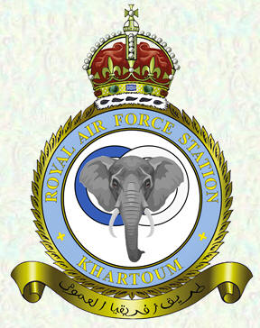 RAF Khatoum badge