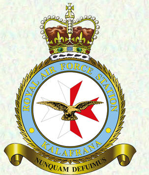 RAF Kalafrana badge