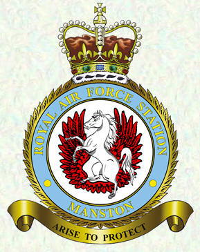 RAF Manston badge#
