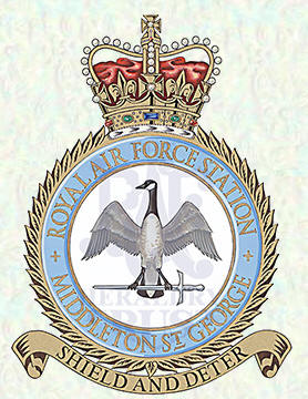 RAF Middleton St George badge