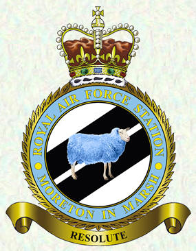 RAF Moreton in Marsh badge