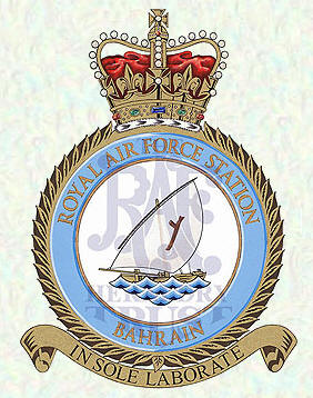 RAF Muharraq badge