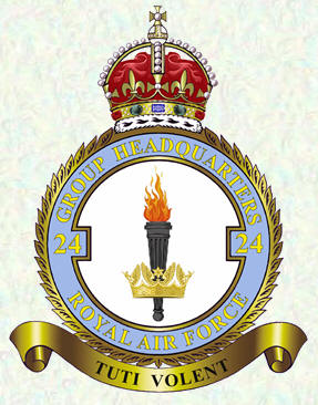 No 24 Group badge
