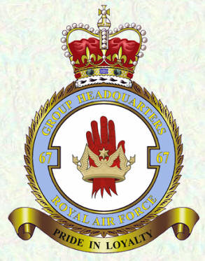 No 67 Group Badge