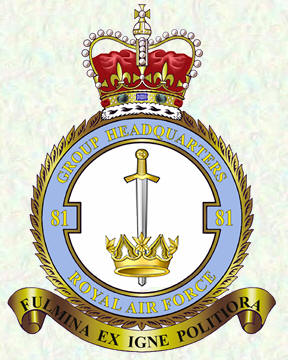 No 81 Group Badge