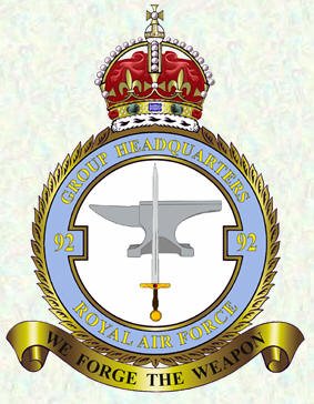 No 92 Group badge