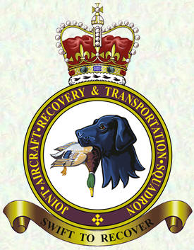 Joint Aircraft Recovery & Transportation Squadron badge
