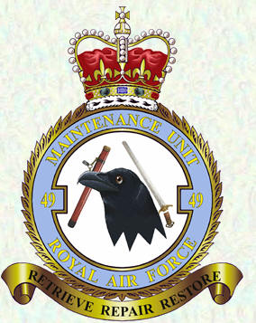 No 49 Maintenance Unit badge