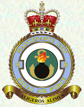 No 53 Maintenance Unit badge