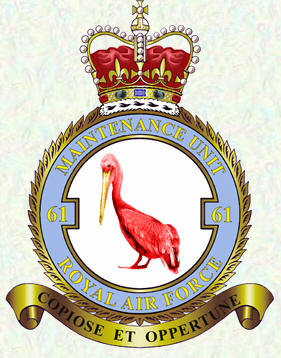 No 61 Maintenance Unit badge