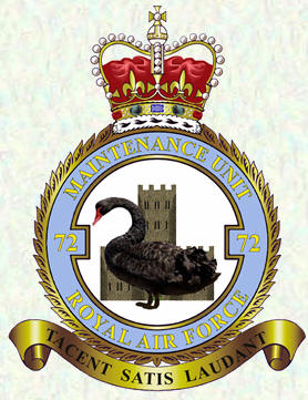No 72 Maintenance Unit badge