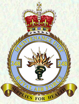 No 248 Maintenance Unit badge