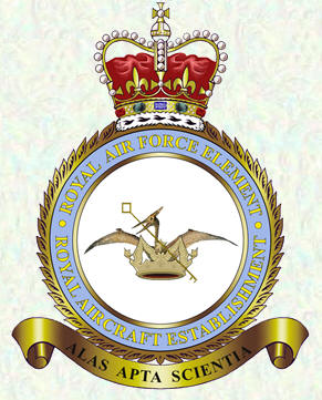 Badge - RAF Element, Royal Aircraft Establishment