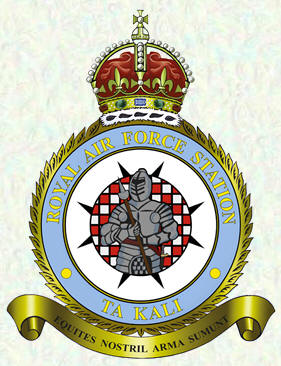 RAF Ta Kali badge