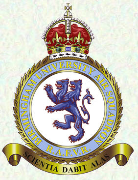 Birmingham University Air Squadron badge
