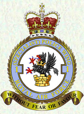 Badge of No 1 (Specialist) Police Wing