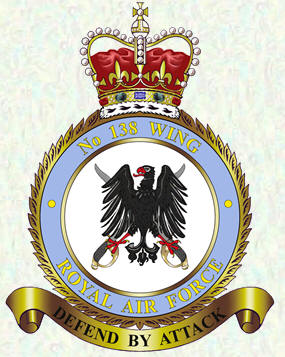 No 138 Wing badge