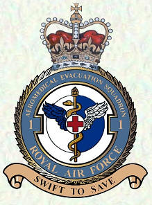 No 1 Aeromedical Evacuation Squadron badge