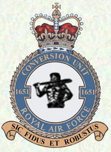 No 1651 Conversion Unit badge