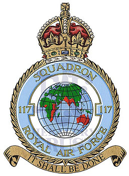 No 117 Squadron badge