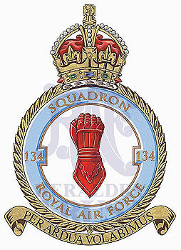 No 134 Squadron badge