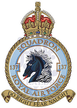 No 137 Squadron badge