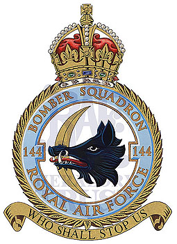 No 144 Squadron badge