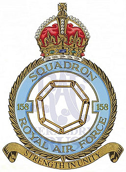 No 158 Squadron badge