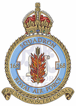No 168 Squadron badge