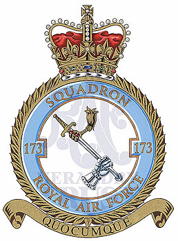 No 173 Squadron badge