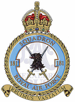 No 181 Squadron badge