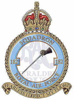 No 182 Squadron badge