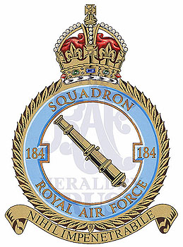 No 184 Squadron badge