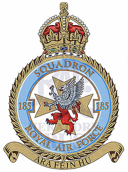 No 185 Squadron badge