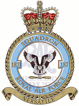 No 187 Squadron badge