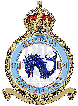 No 191 Squadron badge