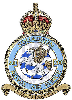 No 200 Squadron badge