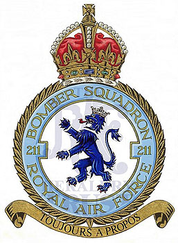 No 211 Squadron badge