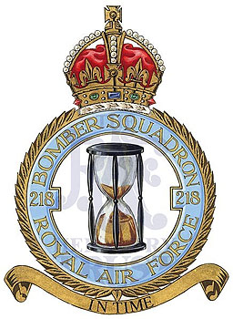 No 218 Squadron badge