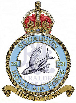 No 221 Squadron badge
