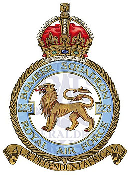 No 223 Squadron badge