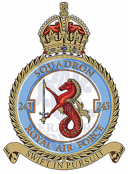 No 243 Squadron badge