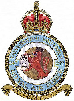 No 247 Squadron badge