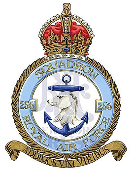 No 256 Squadron badge
